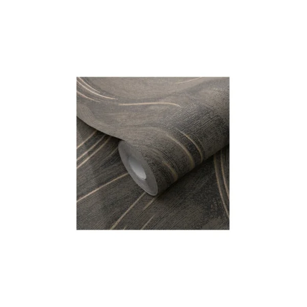 Papier Peint ERISMANN Collection OPUS 10456-11 Taupe cuivre