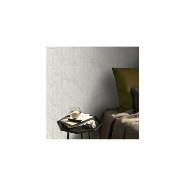 Papier Peint ERISMANN Collection OPUS 10461-02 Beige