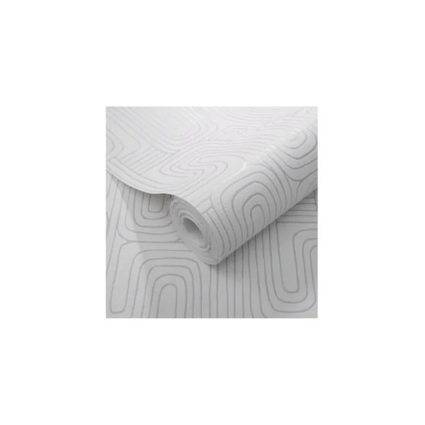 Papier Peint ERISMANN Collection OPUS 10461-31 Gris argent