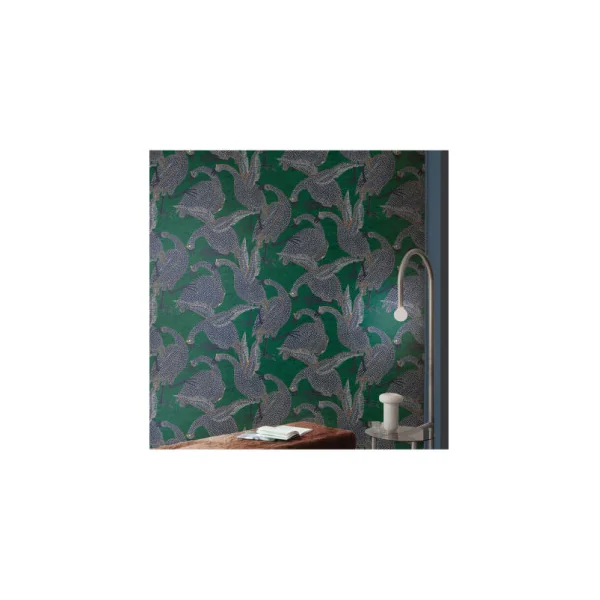 Papier Peint MASUREEL Collection Terra Guinea Emerald (70cm) TER101