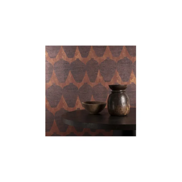 Papier Peint MASUREEL Collection Terra Hemia Sienna (70cm) TER202