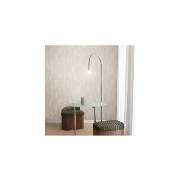 Papier Peint MASUREEL Collection Terra Tasos Oyster (70cm) TER301