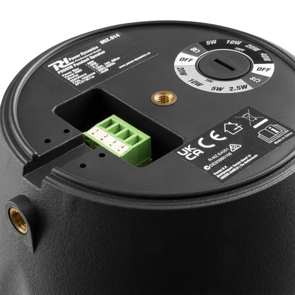 PDS65B Enceinte suspendue 40-20-10 Watts 100 V