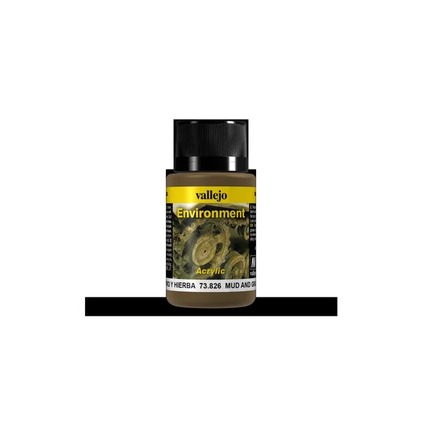 Peinture effets 40 ml : environnement boue et herbes