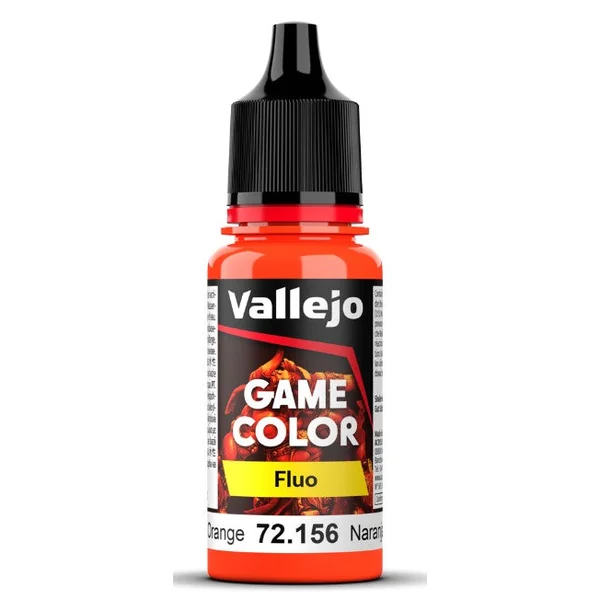 Peinture Game Color Fluo 18ml - 8 couleurs