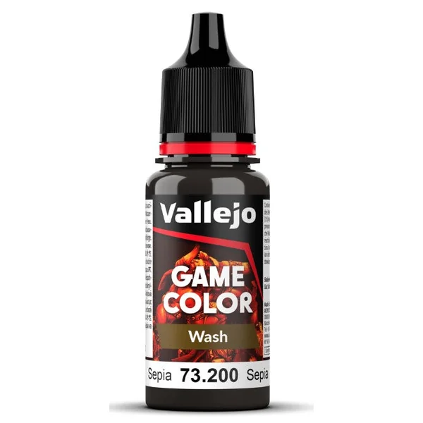 Peinture Game Color Wash 18ml - 8 couleurs