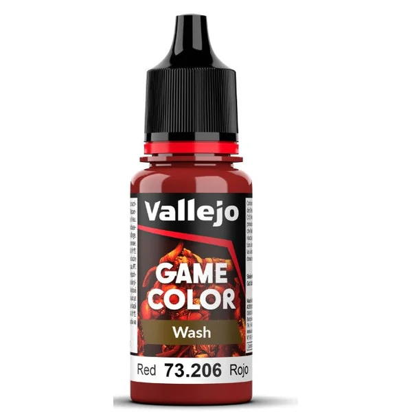 Peinture Game Color Wash 18ml - 8 couleurs