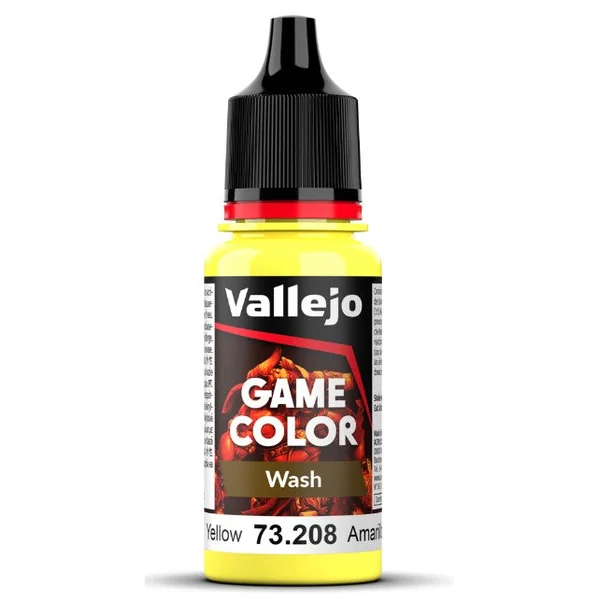 Peinture Game Color Wash 18ml - 8 couleurs