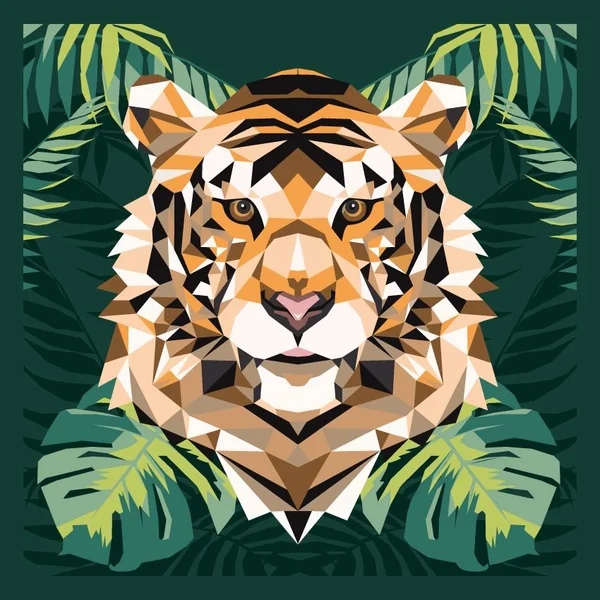 Peinture par numéro - Le tigre