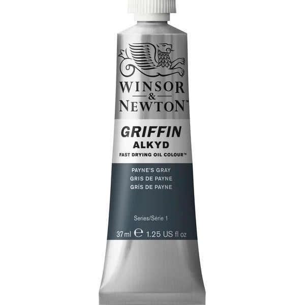 Peinture à l'huile alkyde Griffin 200ml Blanc de titane