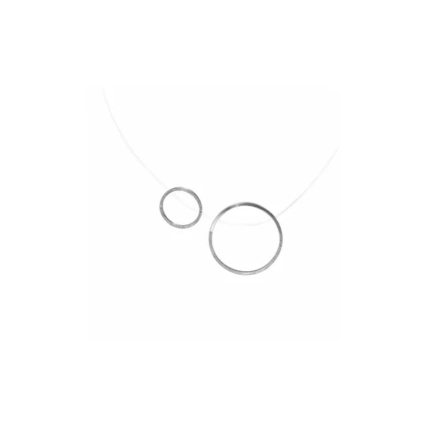 Pendentif Funam-bulles 2 cercles – Claire Wolfstirn
