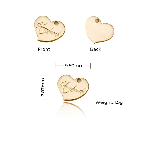 Pendentif plaqué or 14 carats / 18 carats
