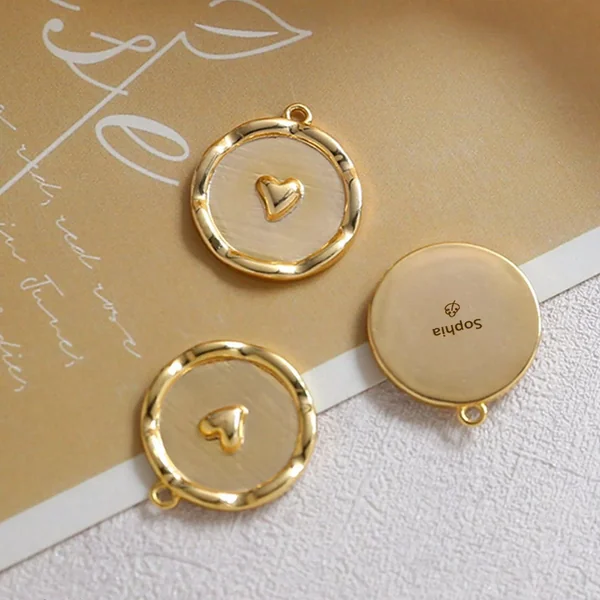 Pendentif plaqué or 14 carats / 18 carats