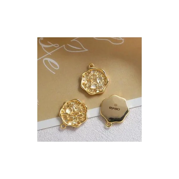 Pendentif plaqué or 14 carats / 18 carats