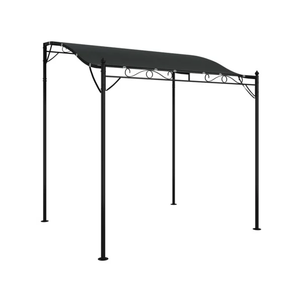 Pergola de Jardin 2,30x2x2,55m Tonnelle de Jardin Anthracite Tonnelle Terrasse