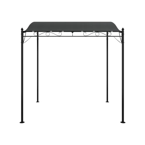 Pergola de Jardin 2,30x2x2,55m Tonnelle de Jardin Anthracite Tonnelle Terrasse