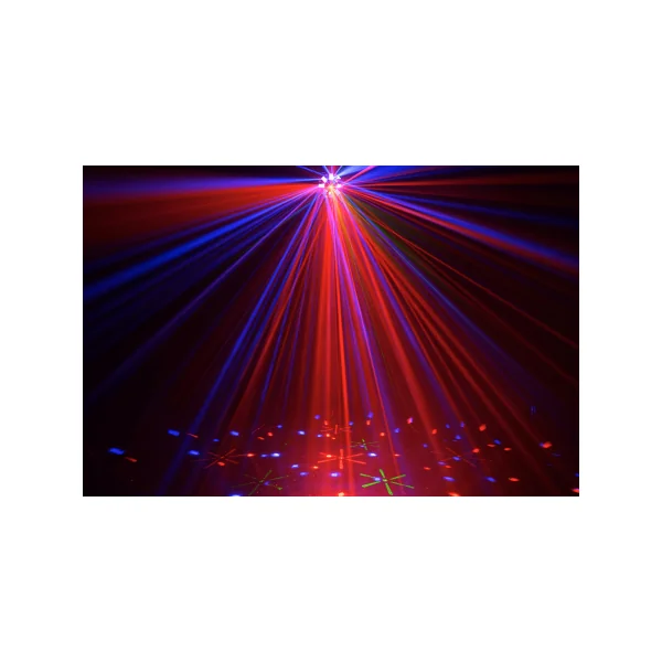 PHEBUS2 ALGAM LIGHTING - Projecteur LED/Laser 3-en-1 Derby Strobe Wash