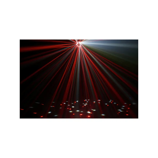 PHEBUS2 ALGAM LIGHTING - Projecteur LED/Laser 3-en-1 Derby Strobe Wash