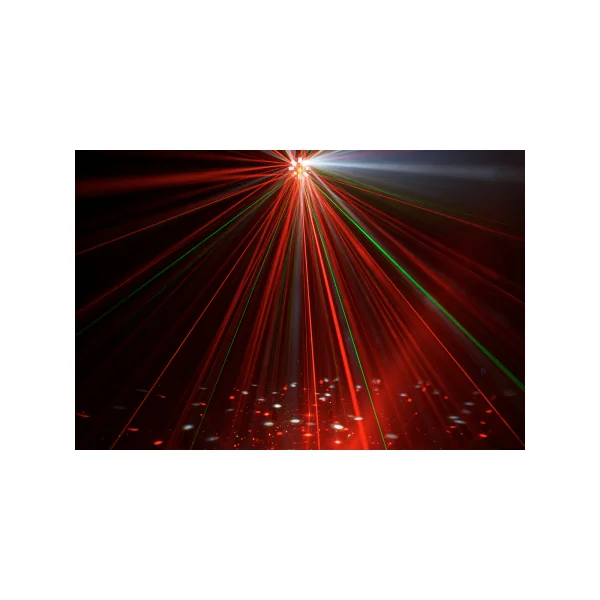 PHEBUS2 ALGAM LIGHTING - Projecteur LED/Laser 3-en-1 Derby Strobe Wash