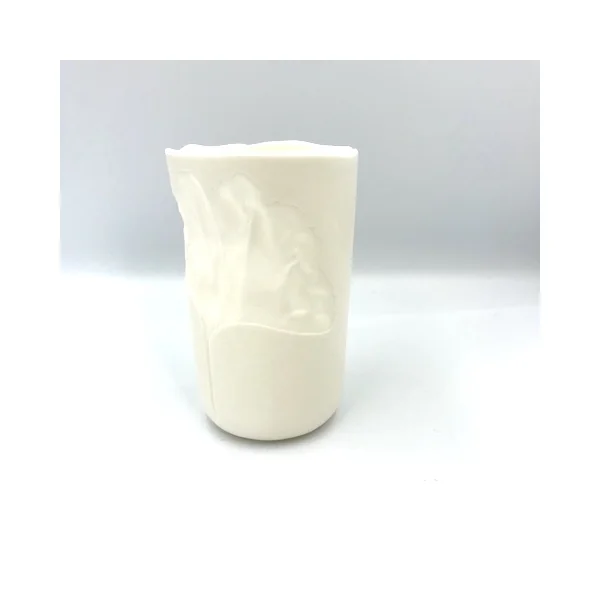 Photophore-vase en porcelaine – Jinjin Sun, Atelier Murmur
