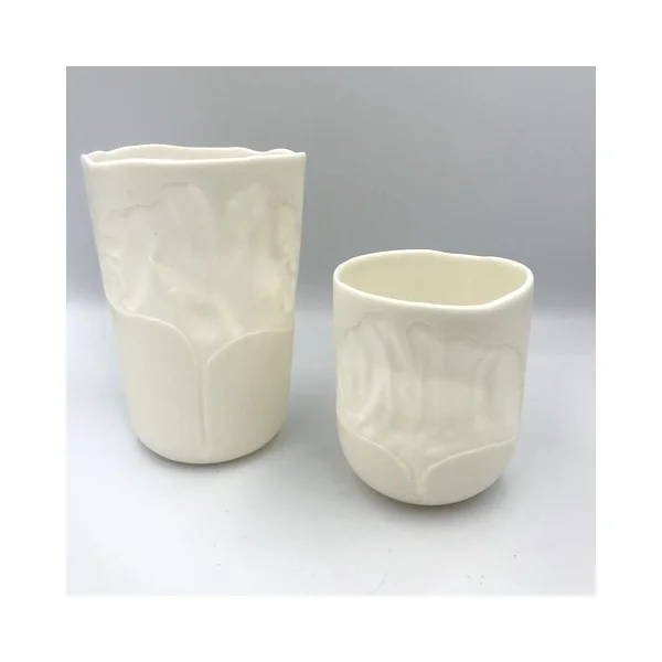 Photophore-vase en porcelaine – Jinjin Sun, Atelier Murmur