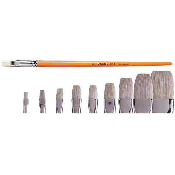 Pinceau Brosse soie courte 310C