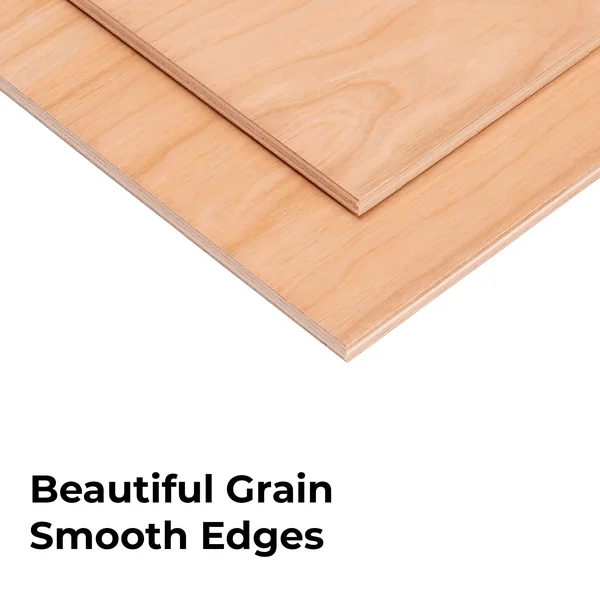 Plaques de contreplaqué de 6 mm (4 unités)