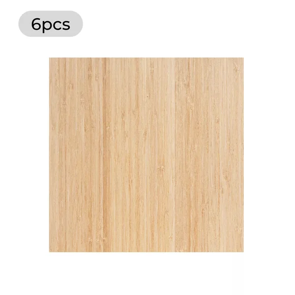 Plaques en contreplaqué de bambou 1/8 (6 pcs)