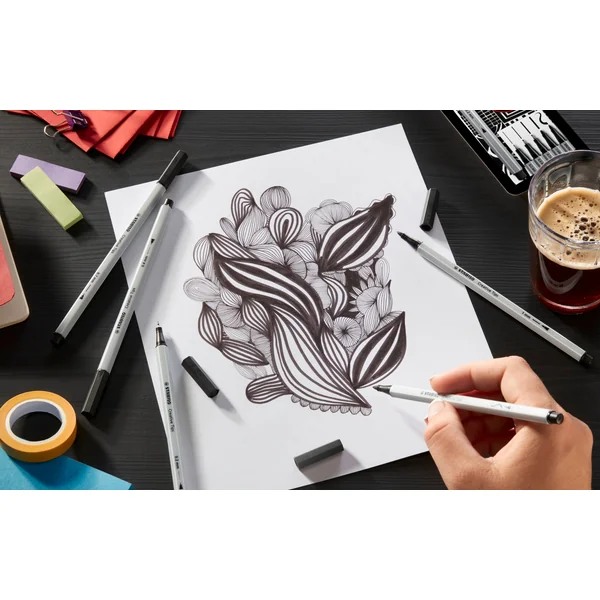 Pochette carton de 5 ou 10 feutres Creative Tips Arty