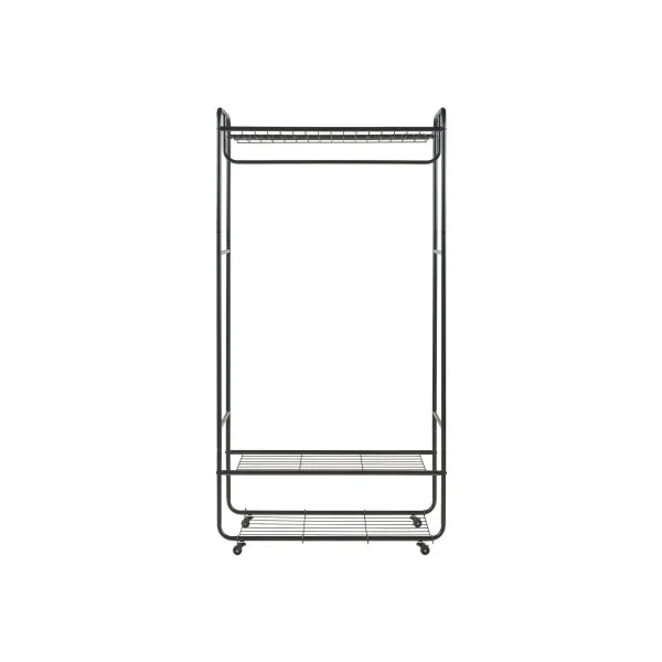 Portant Industriel pour Vêtements Porte-Manteau Mobile avec Tringle