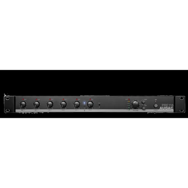 PRE116 Préamplificateur 6IN/1 Stéréo