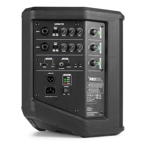 PRO X1A Enceinte amplifiée sur batterie