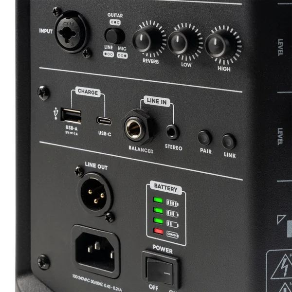 PRO X1A Enceinte amplifiée sur batterie