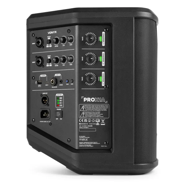 PRO X1A Enceinte amplifiée sur batterie