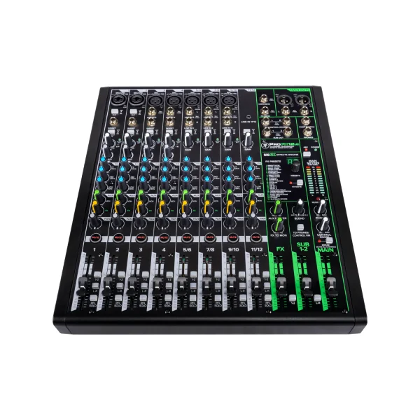 ProFX12v3 Mackie Console de mixage avec interface USB 12 canaux + effets