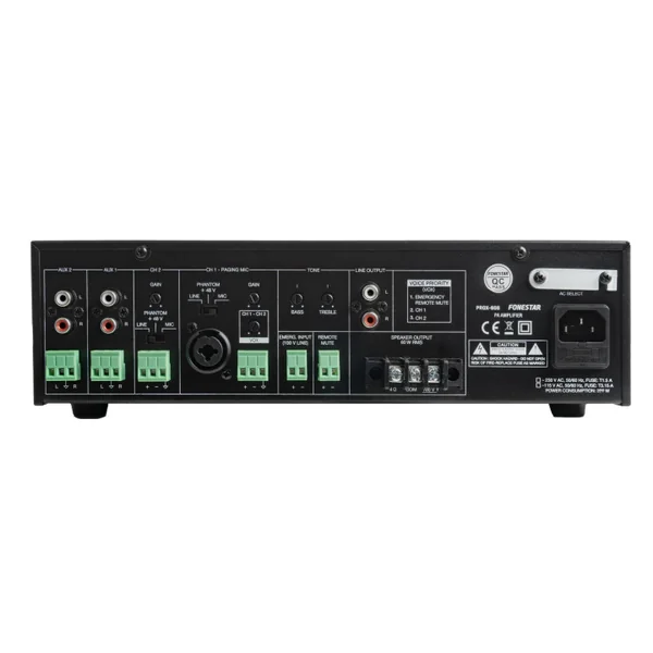 PROX-60S Amplificateur 60 Watts 100 V