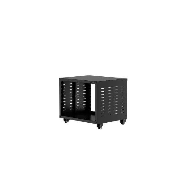 PSR 8U Power Studio Rack métal 8U avec roulettes