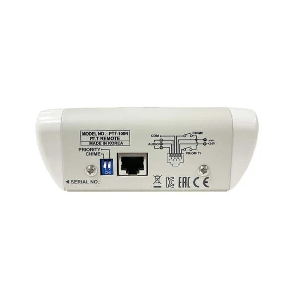 PTT 100N Microphone pupitre pour ampli et préampli JD-MEDIA