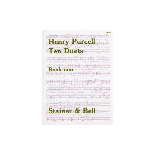 Purcell H. Ten Duets Book One 2 Voix