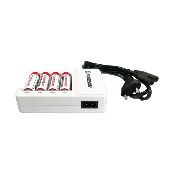 PWL4 Chargeur pour 4 accus compatible AA/AAA