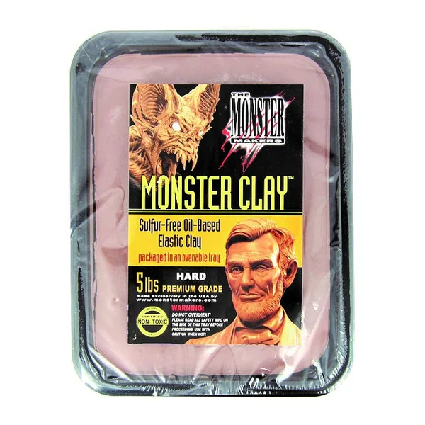Pâte à modeler Monster Clay Hard Terra cota