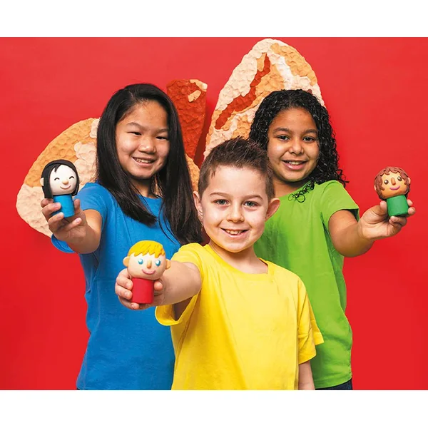 Pâte à modeler plastilina multi culture x6 15g