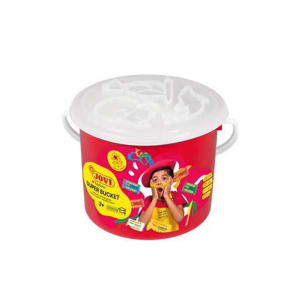 Pâte à modeler plastilina Super seau x6 50g + accessoires