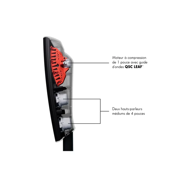 QSC Audio KC12T WH