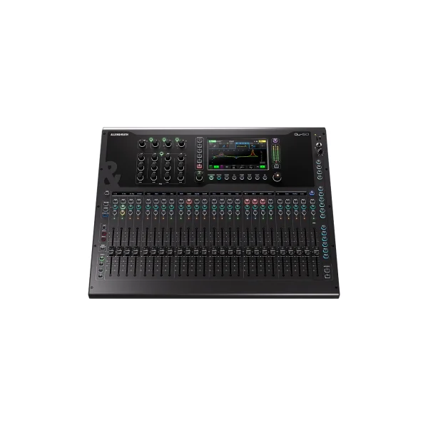 QU-6D Allen & Heath – Console de mixage numérique 24 faders et Dante