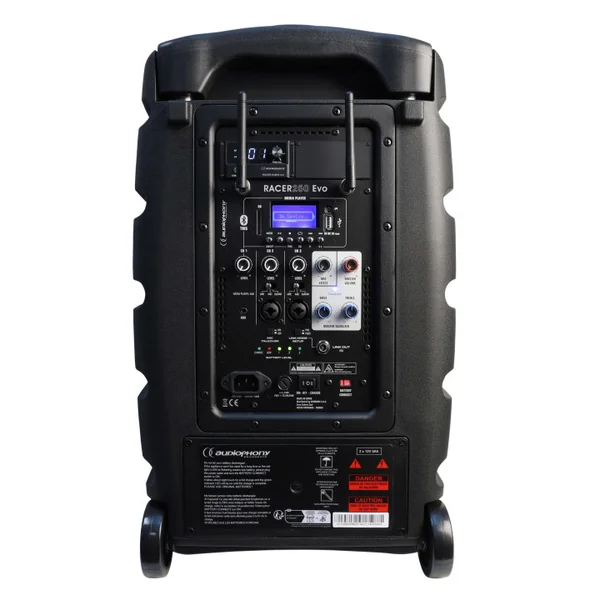 RACER250 Evo Enceinte portable amplifiée 250 Watts