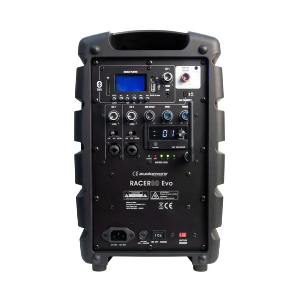 RACER80 Evo Enceinte portable amplifiée 80 Watts