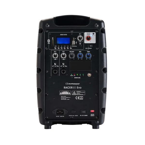RACER80 Evo Enceinte portable amplifiée 80 Watts