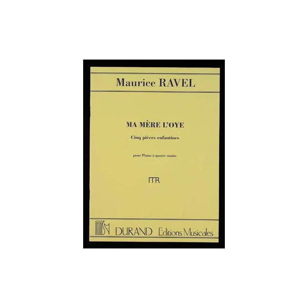 Ravel M. MA Mere L'oye Piano 4 Mains-1