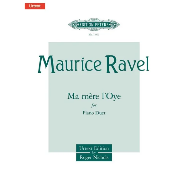 Ravel M. MA Mere L'oye Piano 4 Mains
